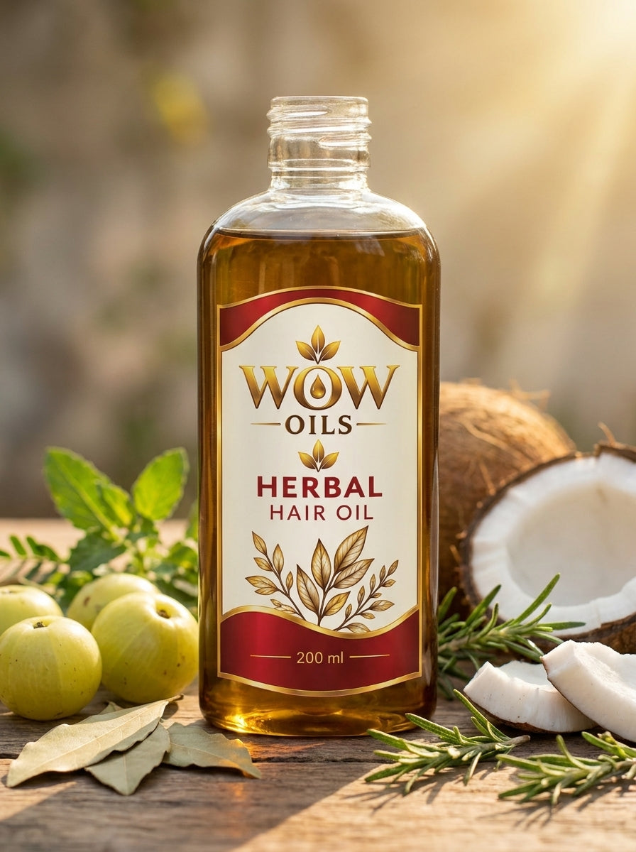 WOW Oils Herbal Hair Oil – 200 ml