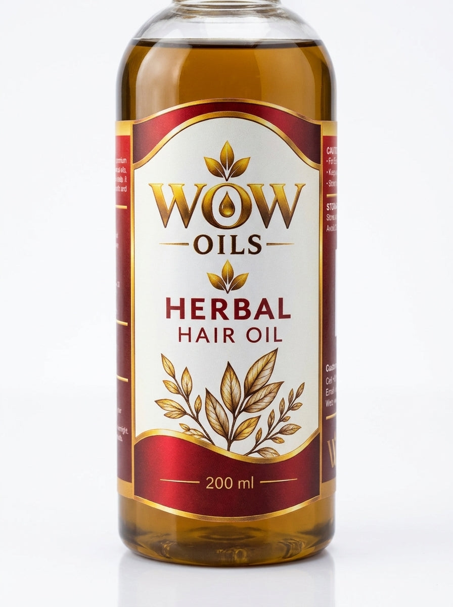 WOW Oils Herbal Hair Oil – 200 ml